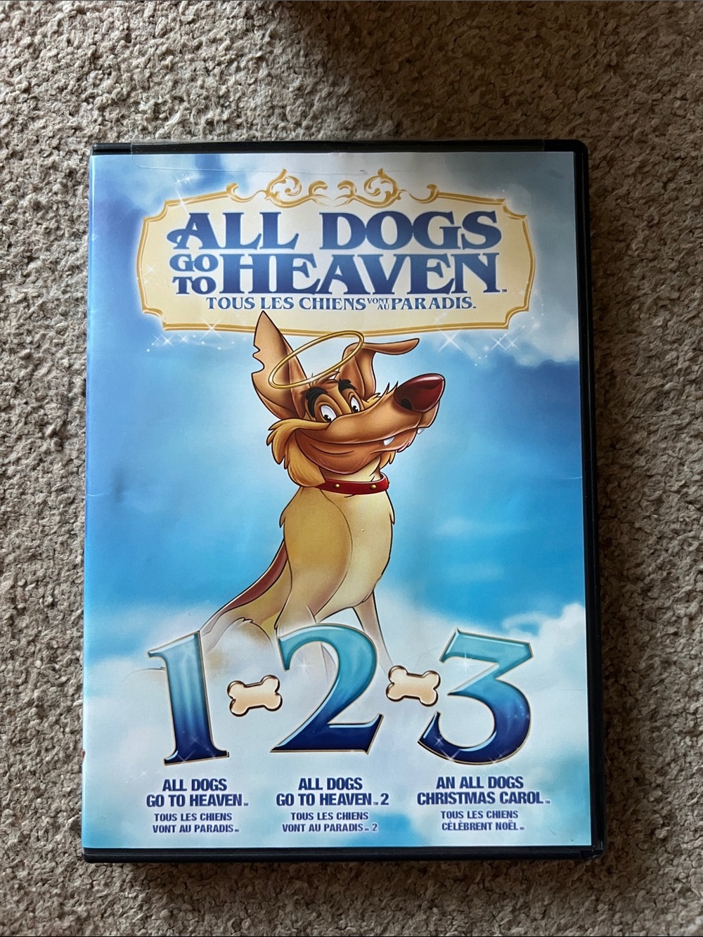 All Dogs Go to Heaven 1-2-3 DVD